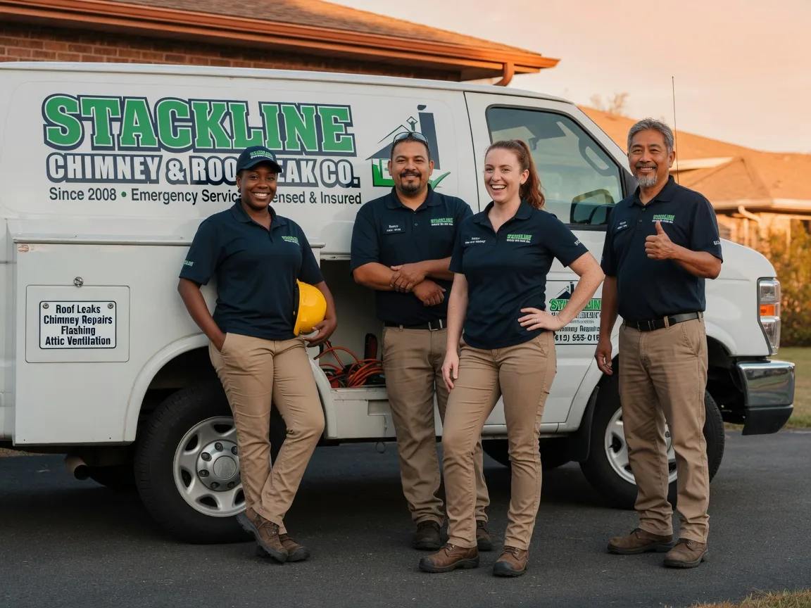 Chimney flashing repair company in Oysterville, WA